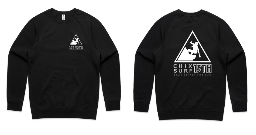 Chix Surf 13th Crew Jumper